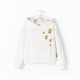 Sequin Embroidered Hoodieoff-white