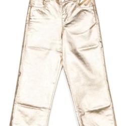 Metallic TrousersGold - Size : (2)