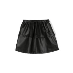 Faux Leather SkirtBlack - Size : (2)