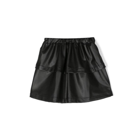 Faux Leather SkirtBlack