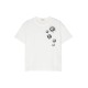 Sequin Embroidered T-shirtoff-white