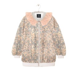 Oversized Sequin Bomber Jacket  Iridescent - Size : (6)