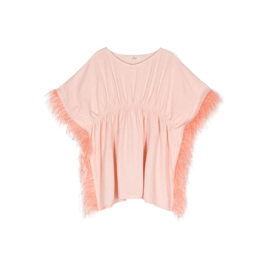 Embellished Kaftan Dress  Peach