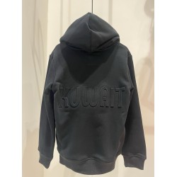 Kuwait National Hoodies  black - Size : (2)