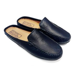 Originals Fiji slippers- black soft nappa - Size : (40)