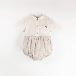 Off-White contrasting romper suit  - Size : (9-12m)