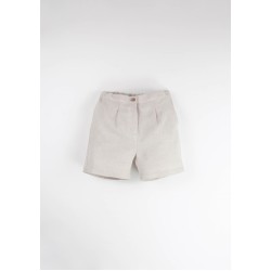 Sand chino style shorts  - Size : (6)