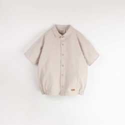 Sand shirt with side panel - Size : (6)
