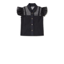 Wednesday Blouse  black - Size : (12)