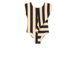Iconic Lines Bathing Suit     cream-black - Size : (2-3)