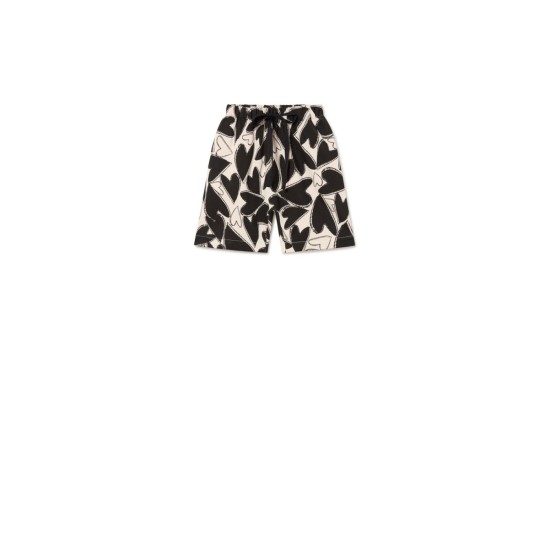 Chaotic Love Short  cream-black