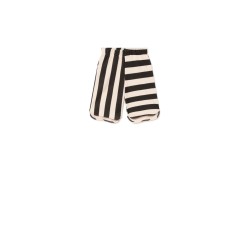 Iconic Lines Soft shorts  cream-black - Size : (2-3)