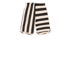 Iconic Lines Soft shorts  cream-black - Size : (2-3)