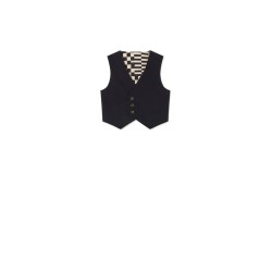 Outcast Waistcoat-black - Size : (12)