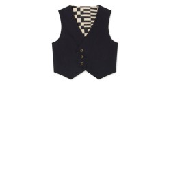 Outcast Waistcoat-black - Size : (12)