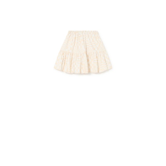 Nevermore skirt-cream/white