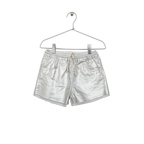 Metallic Short  Silver