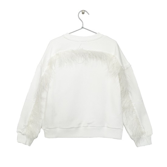 Embellished Sweatshirt  Off-white