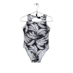Banana-print Bodysuit    Black - Size : (2)