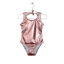 Metallic Bodysuit     Pink - Size : (2)