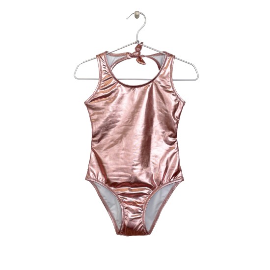 Metallic Bodysuit     Pink