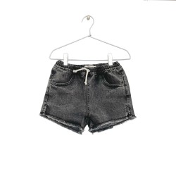 Denim Shorts  Black - Size : (2)