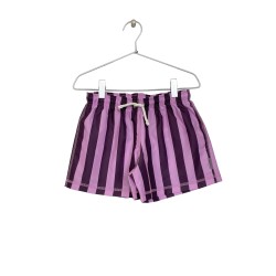 Striped Swim Shorts  Pink - Size : (2)