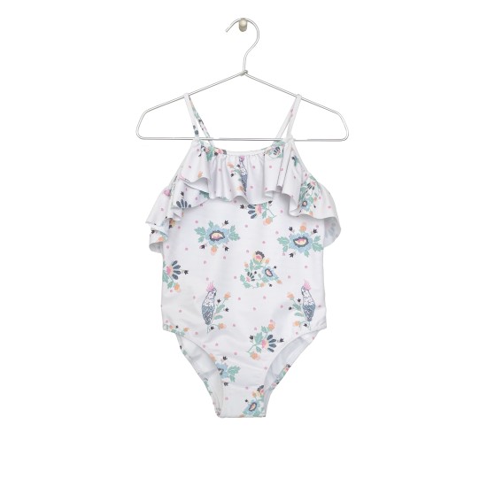 Floral Print-Swimsuit     Mixed