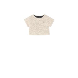 Opposite Stitch Top  cream - Size : (12)