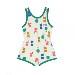 Chicago Playsuit-  milk - Size : (2-3)