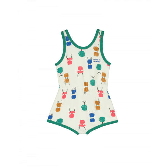 Chicago Playsuit-  milk