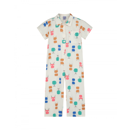 Dubai Jumpsuit- milk