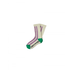 Stripes socks-violet