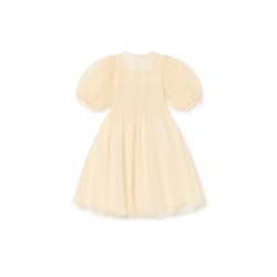 Wednesday Tulle Dress- off white - Size : (12)