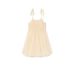 Wednesday Sun Dress-  off-white - Size : (12)