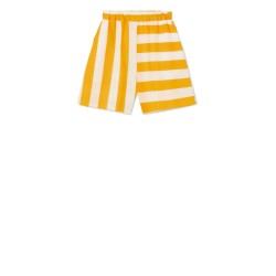 Iconic Lines Swim Trunks -  white-amber - Size : (10-11)