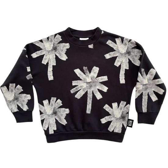 Palms Sweater- Midnight Black