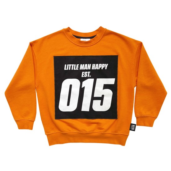 Established 015 Sweatshirt-  Orange/Sunset Bliss