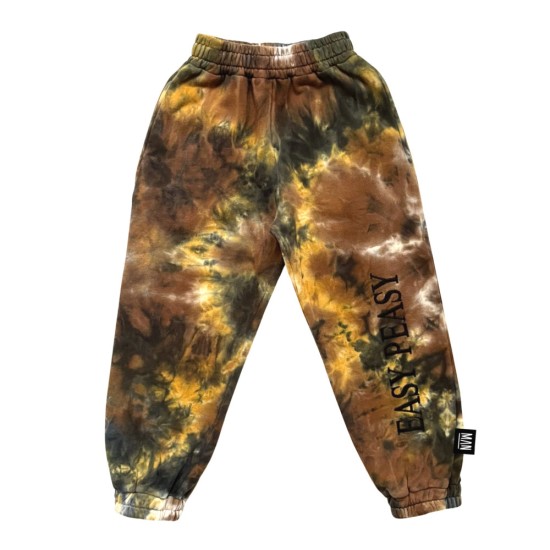 Easy Peasy Tie Dye Jogging Pants-Storm Tie Dye