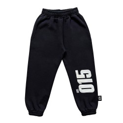 Established 015 Jogging Pants- Midnight Black - Size : (2-3)
