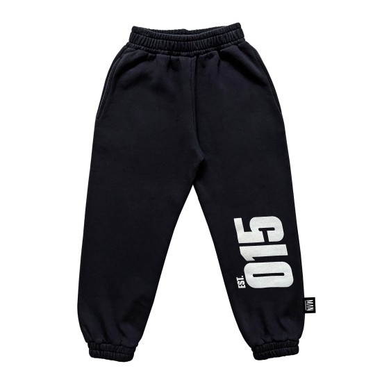 Established 015 Jogging Pants- Midnight Black