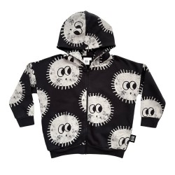 Sunshie Hoodie Jacket- Midnight Black - Size : (2-3)