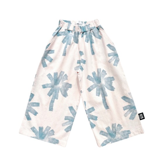 Palms Wide Leg Pants-  Off-White