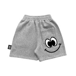 Easy Peasy Board Shorts- Grey/Melange - Size : (2-3)