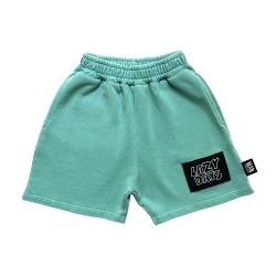 Lazy Days Board Shorts- Turquoise Blue - Size : (2-3)