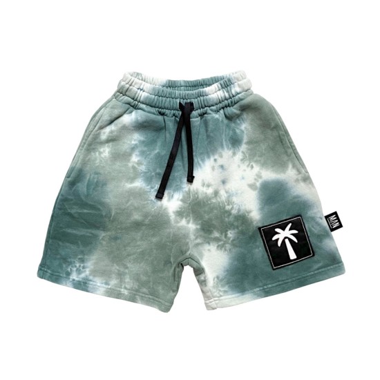 Paradise Tie Dye Board Shorts-  Storm Tie Dye