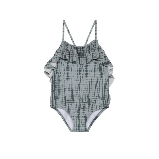 Tie Dye Swimsuit   green