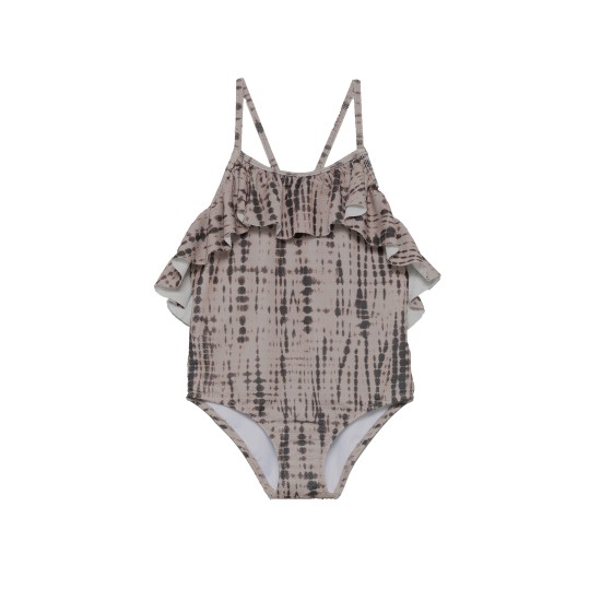 Tie Dye Swimsuit   sand