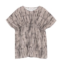 Tie Dye Kaftan  sand - Size : (2-4)