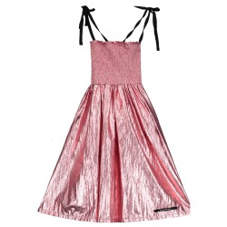Wonderland Strap Dress  pink - Size : (2-3)
